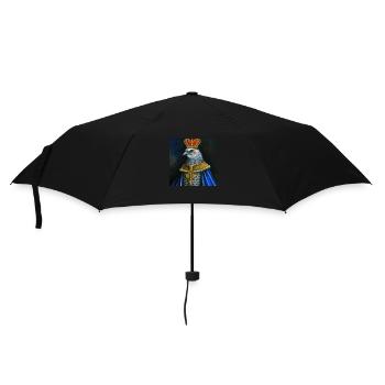 Eagle in the crown - Umbrella (small) - black - Front