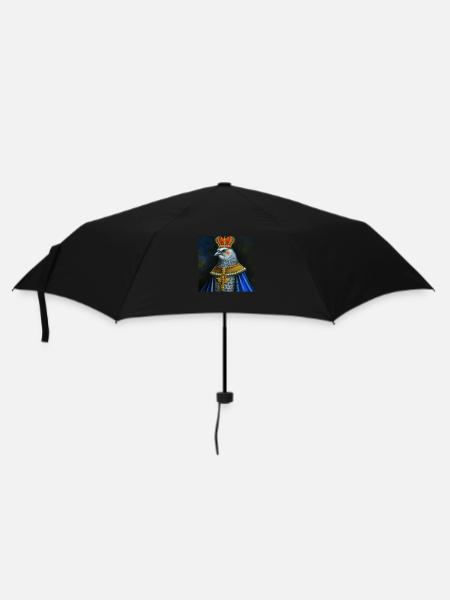 Eagle in the crown - Umbrella (small) - black