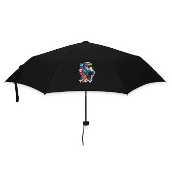 Adler Watercolor - Umbrella (small) - black - Front