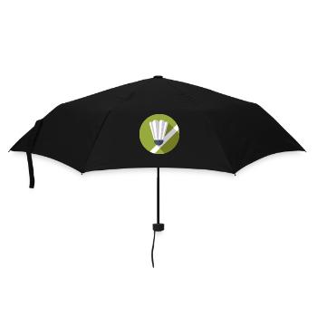 Sport - Regenschirm (klein) - Schwarz - Vorne