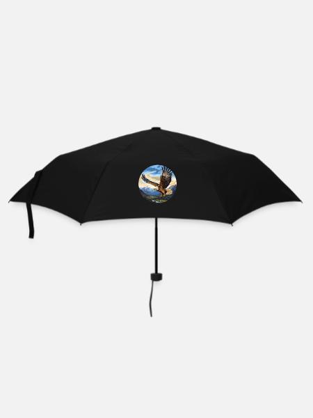 Golden Eagle - Umbrella (small) - black