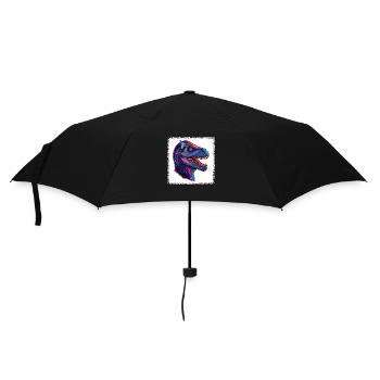 Bday T Rex Cute Dinosaur Costume T Gift Idea - Umbrella (small) - black - Front