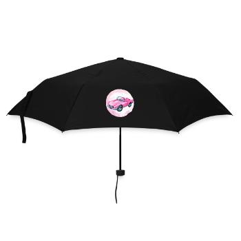 Niedliches niedliches Damenspielzeugauto rosa - Regenschirm (klein) - Schwarz - Vorne
