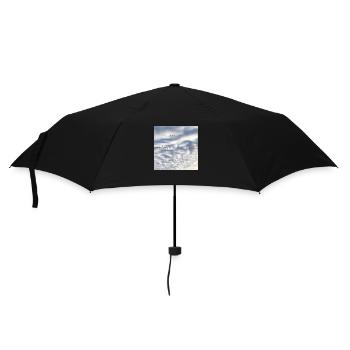 Ich bin Schöpfer meines Lebens - Regenschirm (klein) - Schwarz - Vorne