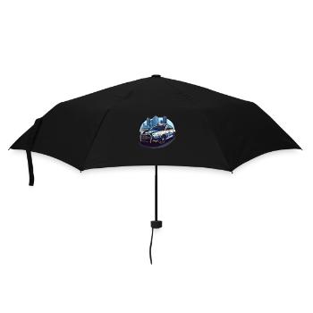 Véhicule de police - Parapluie standard - noir - Devant
