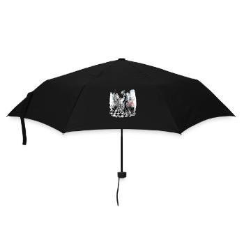 Chess meditation - Umbrella (small) - black - Front