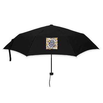 Chess abstraction n°4 - Umbrella (small) - black - Front