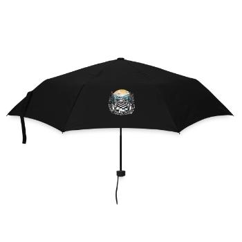 Chess Forest - Parapluie standard - noir - Devant