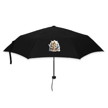 La Vénus des échecs - Parapluie standard - noir - Devant