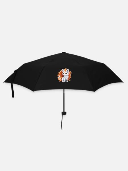Kawaii Kitsune - Parapluie standard - noir