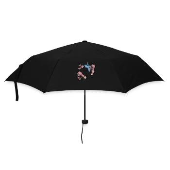 Magnolia - Parapluie standard - noir - Devant