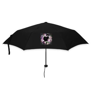 Cat - Umbrella (small) - black - Front