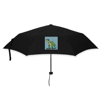 Turtle Fieber - Regenschirm (klein) - Schwarz - Vorne