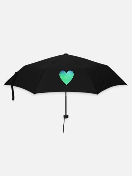 Saint-Valentin, Fête des mères, Amour, Fiançailles, Mariage - Parapluie standard - noir