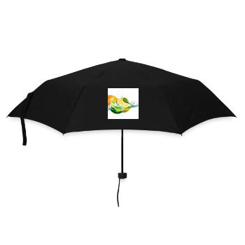 Citrus Splash - Umbrella (small) - black - Front