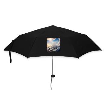 Music is in the air - Umbrella (small) - black - Front