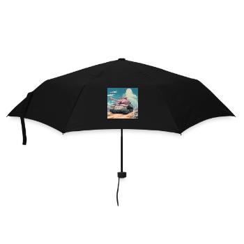1970s SciFi Anime Tank - Umbrella (small) - black - Front