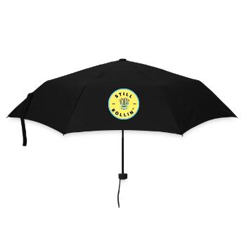 Stille Walzen - Regenschirm (klein) - Schwarz - Vorne
