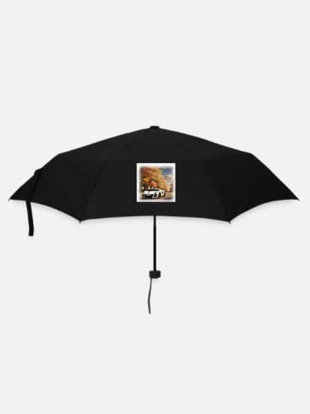 sport car - Umbrella (small) - black