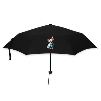 Chihuahua Dog Dog Owner Chihuahua Puppy Dogs - Umbrella (small) - black - Front