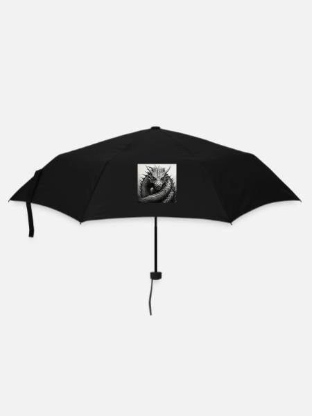 Dragon Protector - Umbrella (small) - black