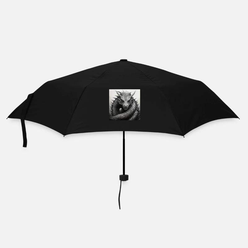 Dragon Protector - Umbrella (small) - black