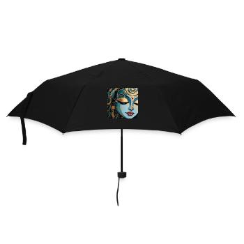 Chakra Girl - Umbrella (small) - black - Front