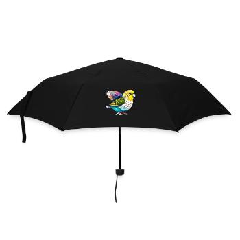 Budgie Bird Propriétaire Bird Cockatiel - Parapluie standard - noir - Devant