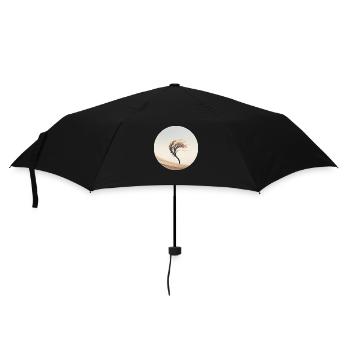 A tree in the wind - Umbrella (small) - black - Front