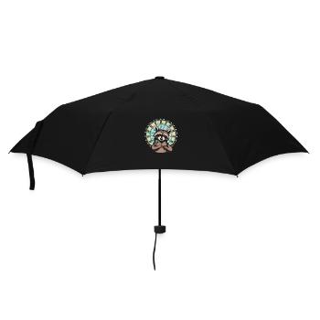 Raccoon Dart  - Umbrella (small) - black - Front