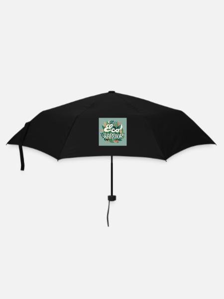 Eco Warrior - Umbrella (small) - black