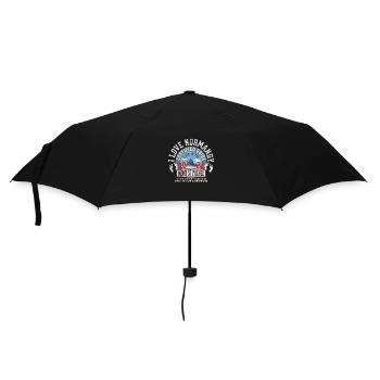 I love Normandy and Mt St Michel - Parapluie standard - noir - Devant