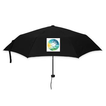 Dove of Peace - Umbrella (small) - black - Front
