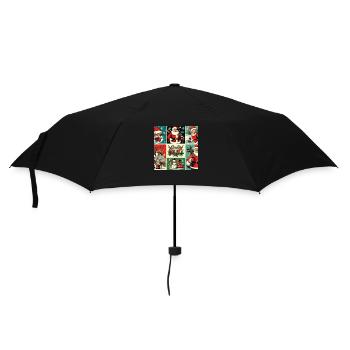 Christmas Frame - Umbrella (small) - black - Front