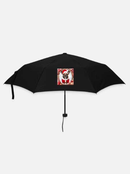 Noël d’intimidation - Parapluie standard - noir