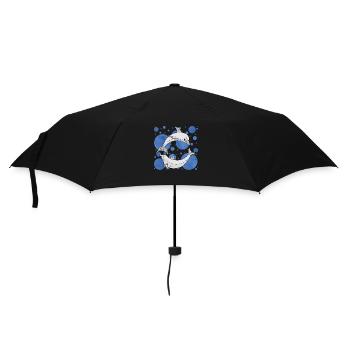 Delphine - Regenschirm (klein) - Schwarz - Vorne