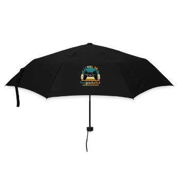 Level 39 Freigeschaltete Geschenkidee 39 Jahre - Regenschirm (klein) - Schwarz - Vorne