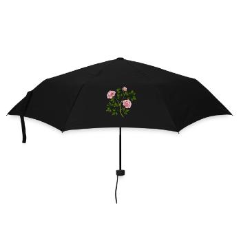 Flowers - Umbrella (small) - black - Front