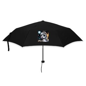 Silberzauber - Regenschirm (klein) - Schwarz - Vorne