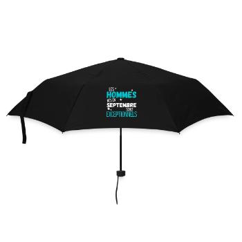 Les hommes nes en septembre exceptionnels - Parapluie standard - noir - Devant
