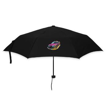 Car - Illustration - Umbrella (small) - black - Front