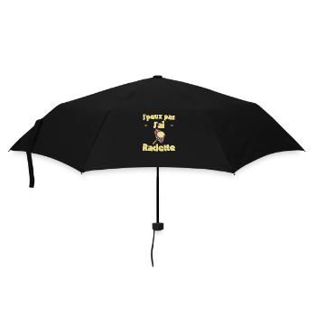 J'peux pas j'ai raclette - Parapluie standard - noir - Devant