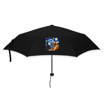 Deutscher Schäferhund Lustiger Hund Beliebtes - Regenschirm (klein) - Schwarz - Vorne