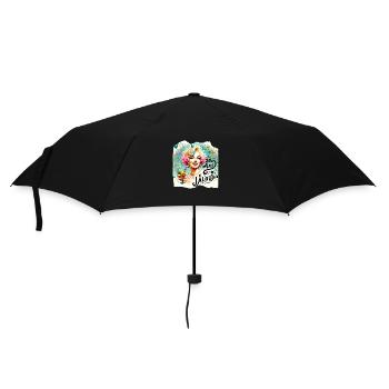 20 ANS L' anniversaire Vintage Glam » - Parapluie standard - noir - Devant