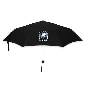 Ressentez les rythmes - Illustration d'un casque - Parapluie standard - noir - Devant