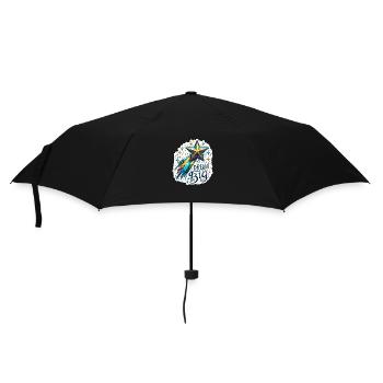 Dream Big - Sternschnuppe Illustration - Regenschirm (klein) - Schwarz - Vorne
