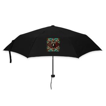 Elektrische Verzierungen - Regenschirm (klein) - Schwarz - Vorne