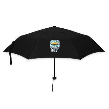 Stay Dry - Umbrella Illustration - Umbrella (small) - black - Front