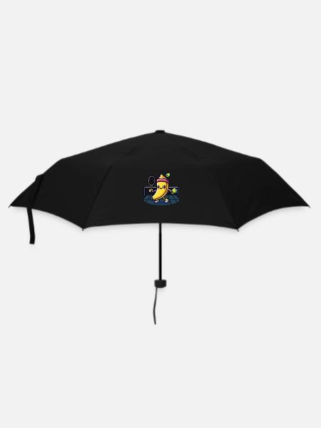 Tennis Banana - Umbrella (small) - black
