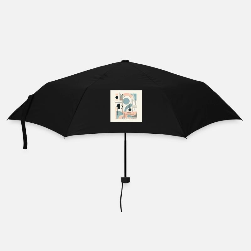 Méditation géométrique - Parapluie standard - noir